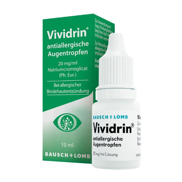 Vividrin antiallergische Augentropfen, 10 ml Lösung