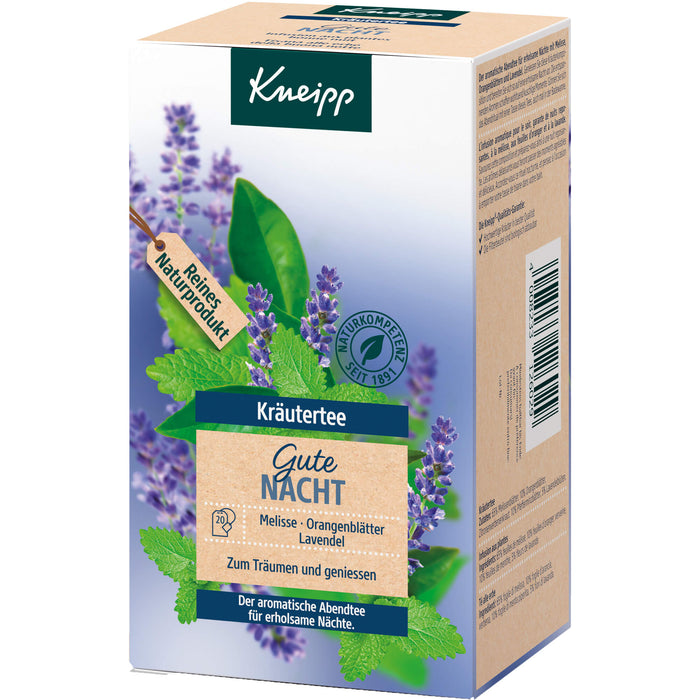 Kneipp Kräutertee Gute Nacht Tee, 20 St FBE