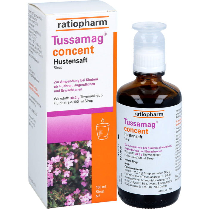 Tussamag concent Hustensaft, 100 ml SIR