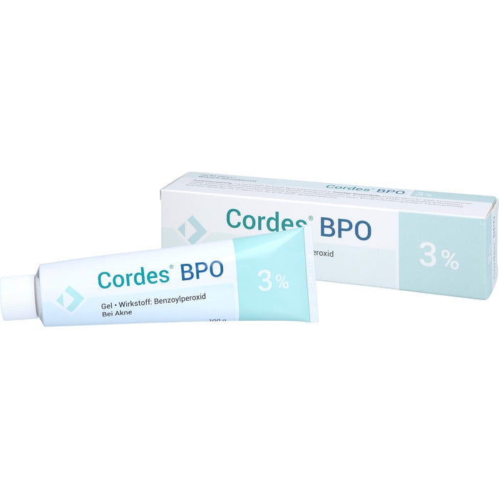 CORDES BPO 3 % Akne Gel, 100 g Gel