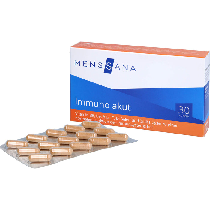 Immuno akut MensSana, 30 St KAP