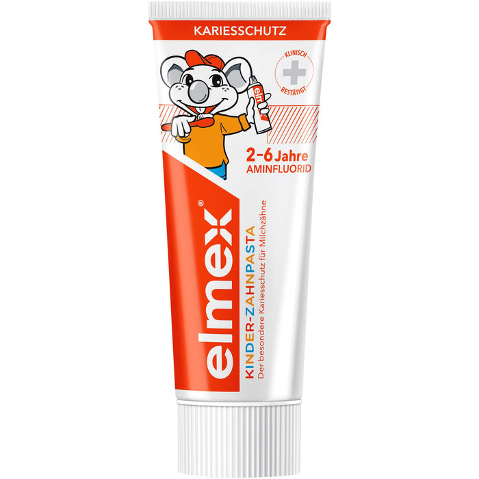 elmex Kinderzahnpasta mit Faltschachtel, 50 ml Dentifrice