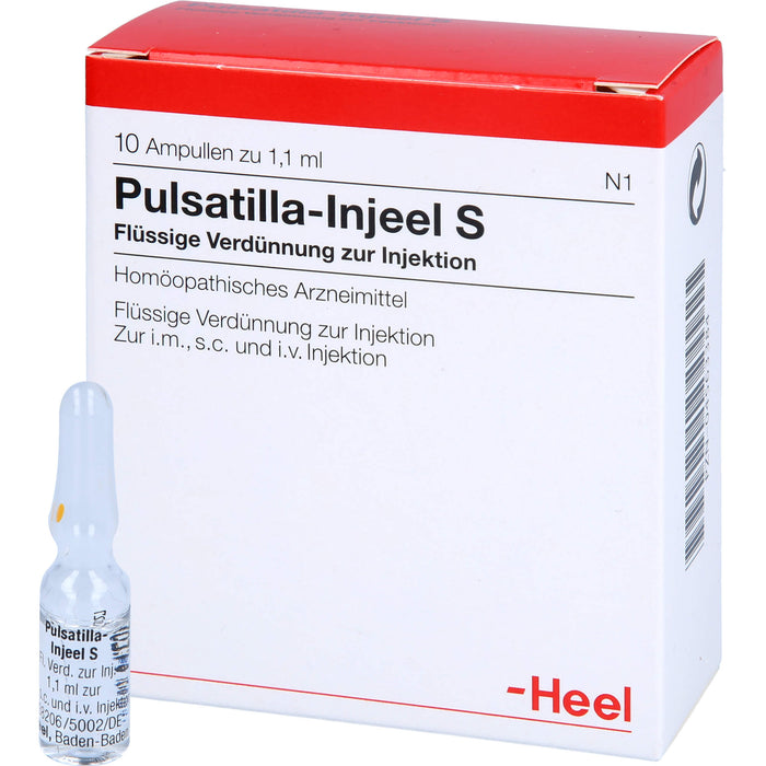 Pulsatilla-Injeel S Ampullen, 10 pc Ampoules