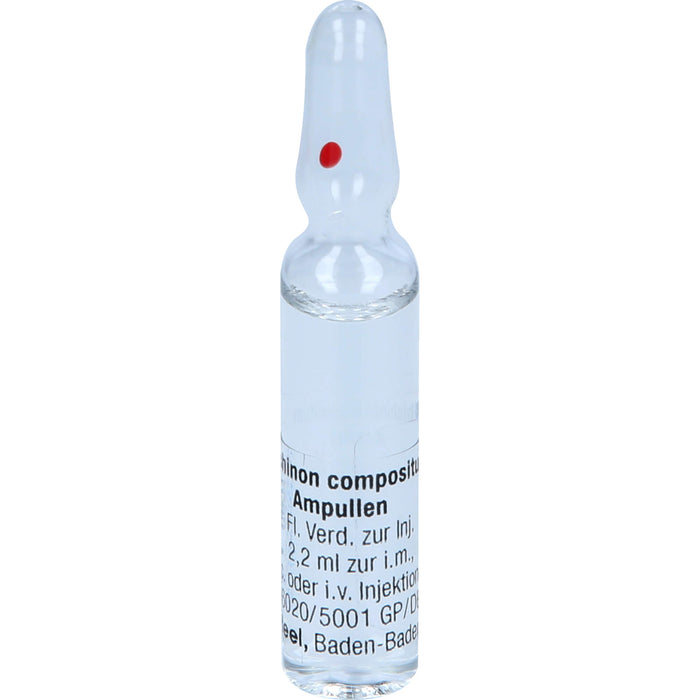 Heel Ubichinon compositum Ampullen, 10 pc Ampoules