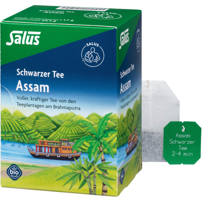 Assam Schwarzer Tee bio Salus, 15 St FBE