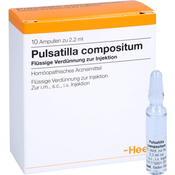 Pulsatilla compositum flüssige Verdünnung, 10 pcs. Ampoules