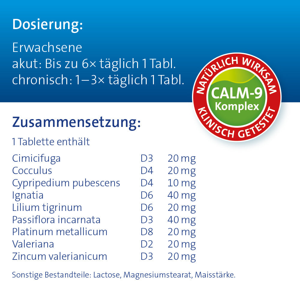 Calmvalera Tabletten, 50 St. Tabletten