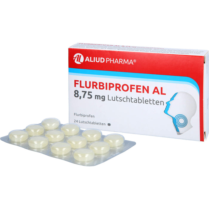 Flurbiprofen AL 8,75 mg Lutschtabletten, 24 pcs. Tablets