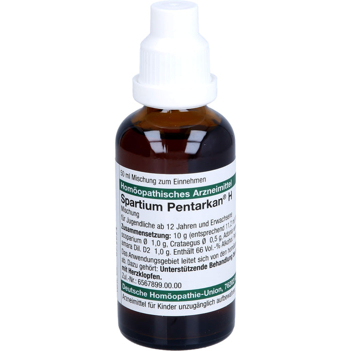 DHU Spartium Pentarkan H Mischung, 50 ml Lösung