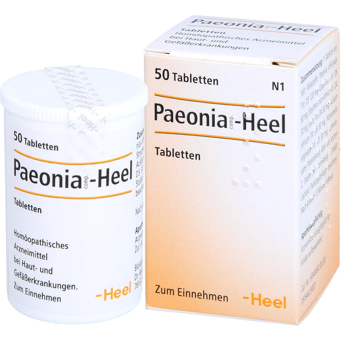 Paeonia Comp. Heel Tabletten, 50 pc Tablettes