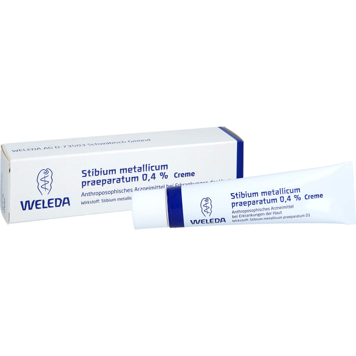 Stibium met. praep. 0.4% Weleda Creme, 25 g CRE