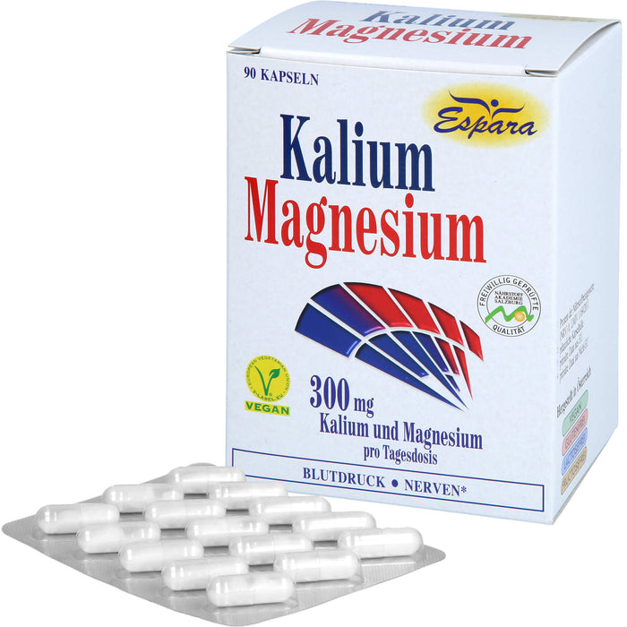 Espara Kalium Magnesium Kapseln, 90 pcs. Capsules