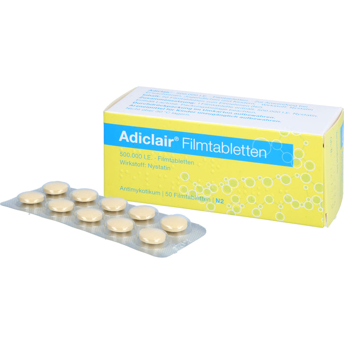 Adiclair Filmtabletten Antimykotikum, 50 pcs. Tablets