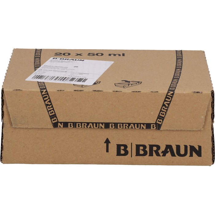 Aqua ad iniectabilia Braun Lösungsmittel zur Herstellung von Parenteralia, 50 ml Inj.-Fl., 20X50 ml AMP
