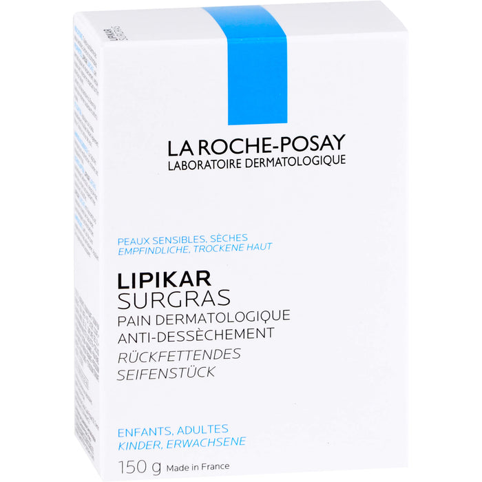 LA ROCHE-POSAY LIPIKAR SURGRAS rückfettendes Seifenstück, 1 pcs. bar of soap