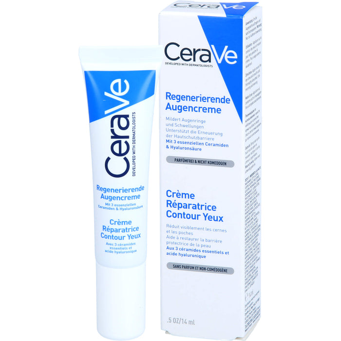 CeraVe Regenerierende Augencreme + Feuchtigkeitslotion, 14 ml Crème