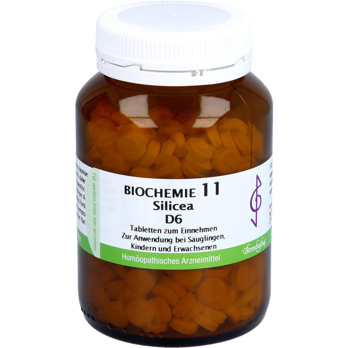 Biochemie 11 Silicea Bombastus D6 Tbl., 500 St TAB