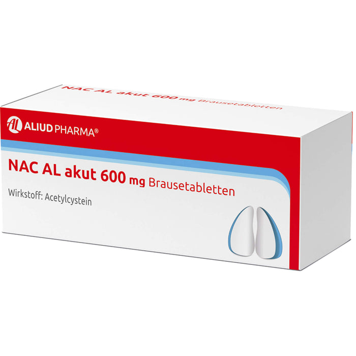 NAC AL akut 600 mg Brausetabletten, 10 pcs. Tablets