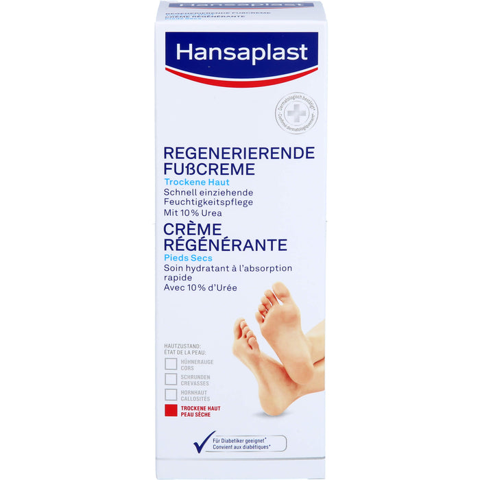 Hansaplast Fußcreme 10% Urea, 100 ml CRE