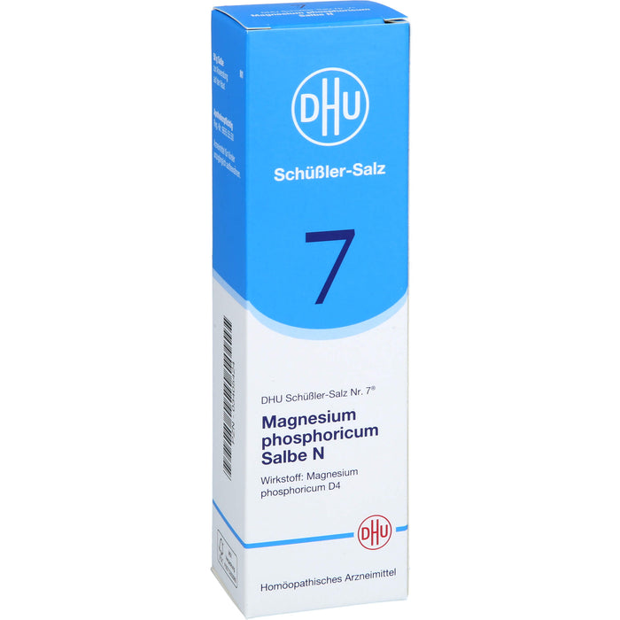 DHU Schüßler-Salz Nr. 7 Magnesium phosphoricum D4 – Das Mineralsalz der Muskeln und Nerven – das Original, 50 g Salbe