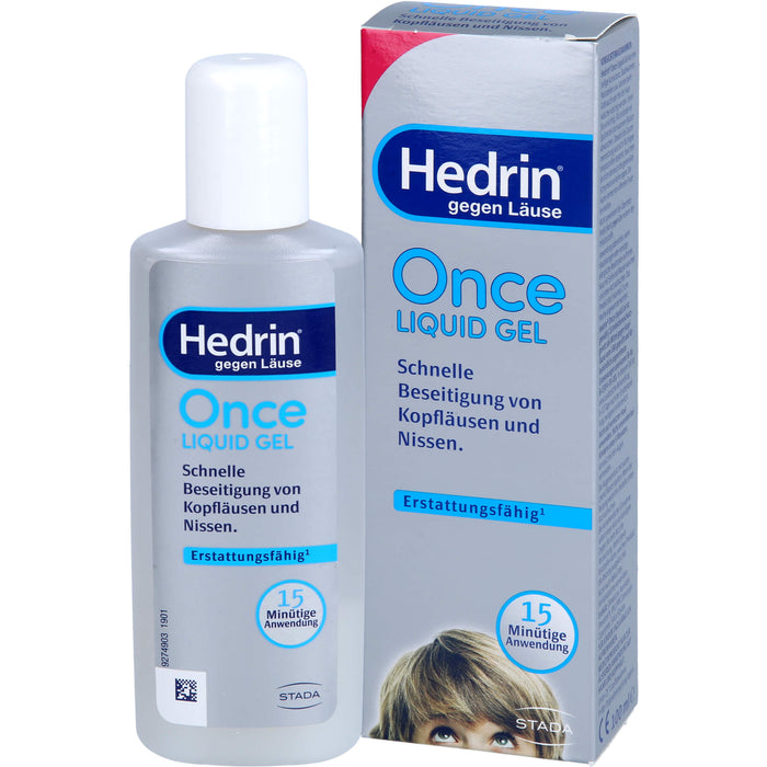 Hedrin gegen Läuse Once Liquid Gel, 100 ml Gel