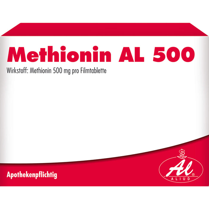 Methionin AL 500 Filmtabletten zur Harnansäuerung, 100 pc Tablettes