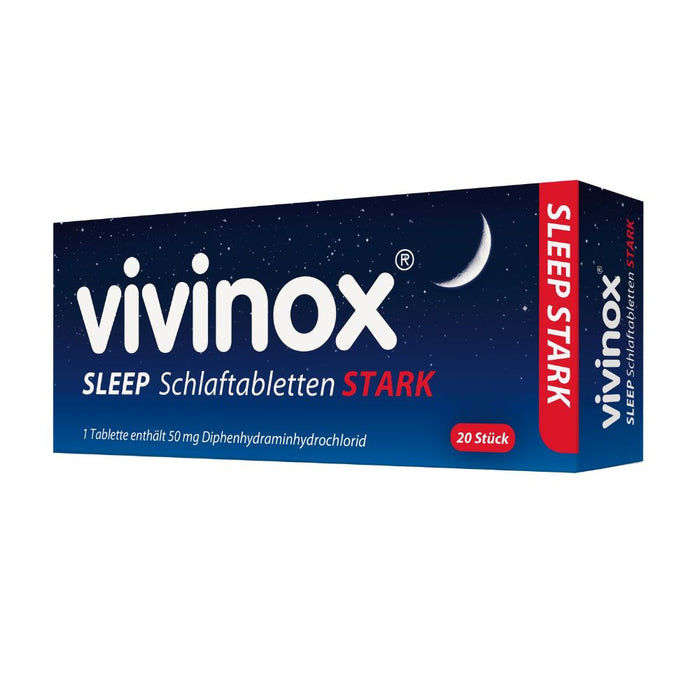 vivinox sleep stark Schlaftabletten, 20 pc Tablettes