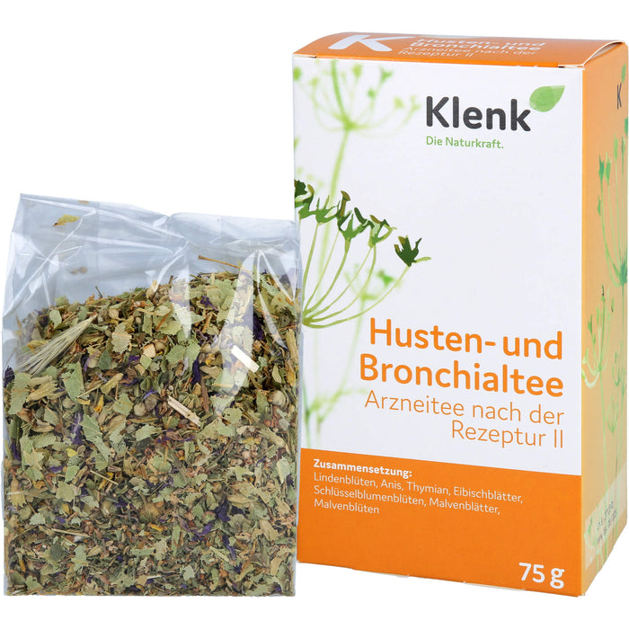 HUSTEN U BRONCHIALTEE II, 75 g TEE