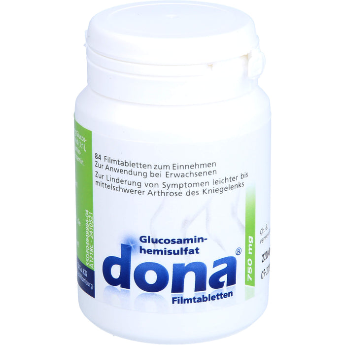 dona 750 mg Tabletten bei Arthrose des Kniegelenks, 84 pc Tablettes