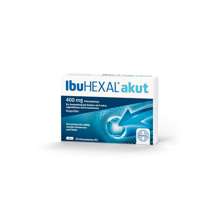 IbuHEXAL akut 400 mg, 10 pc Tablettes