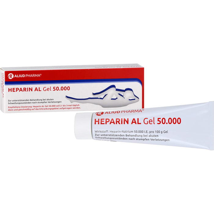 Heparin AL Gel 50.000 bei Schwellungen, 100 g Gel