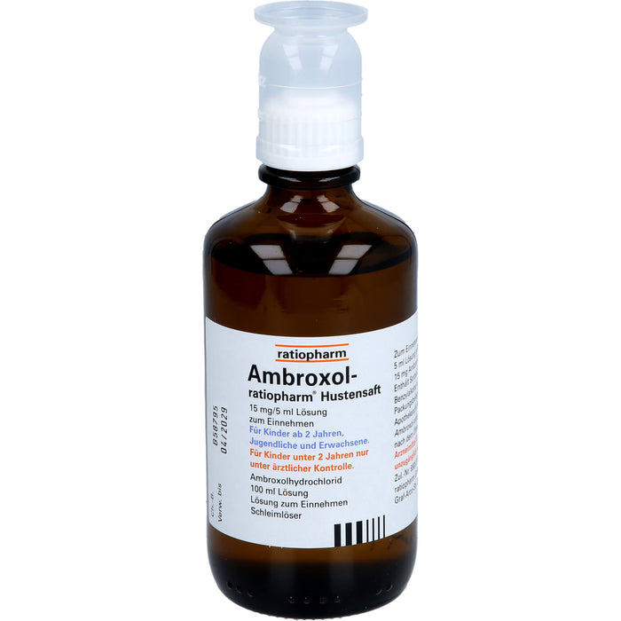 Ambroxol-ratiopharm Hustensaft, 100 ml Lösung