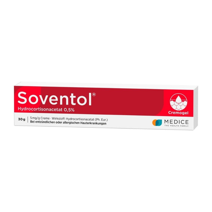 Soventol Hydrocortacetat 0,5 % Creme, 30 g Crème