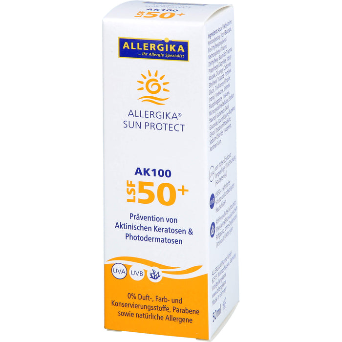 ALLERGIKA SUN PROTECT AK100 LSF 50+, 50 ml CRE