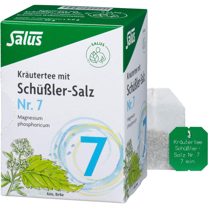 Kräutertee mit Schüßler-Salz Nr. 7 Salus, 15 St FBE