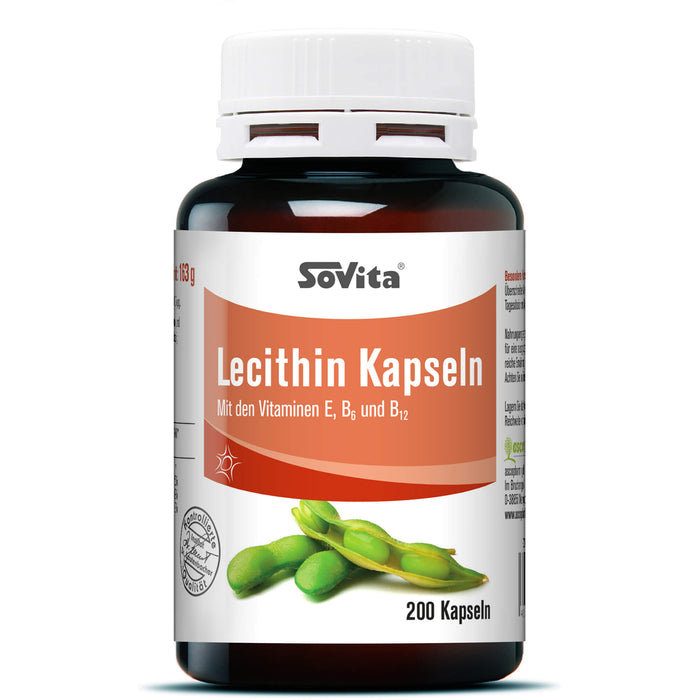 Sovita active LECITHIN KAPSELN, 200 St WKA