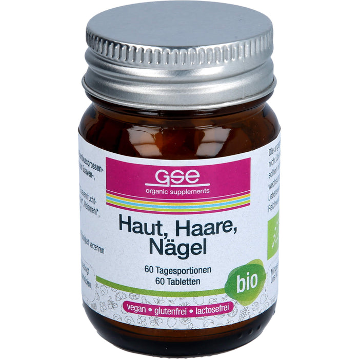 GSE phyto vitamins Haut, Haare, Nägel Komplex Tabletten, 60 pcs. Tablets