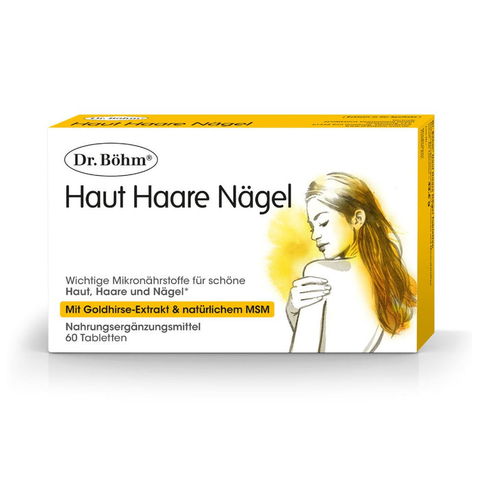 Dr Böhm Haut Haare Nägel Tabletten, 60 pc Tablettes