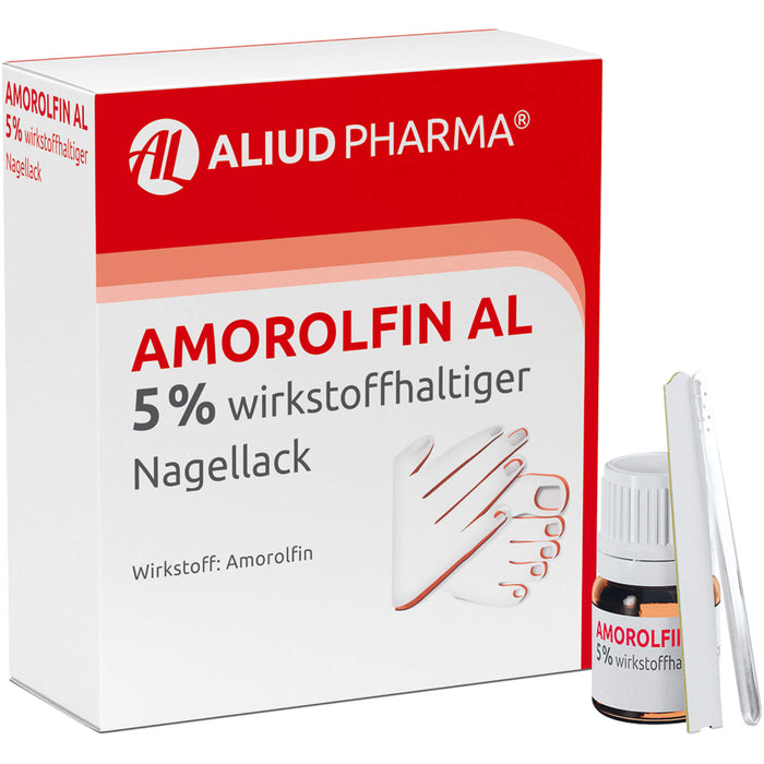 Amorolfin AL 5 % wirkstoffhaltiger Nagellack, 3 ml Wirkstoffhaltiger Nagellack