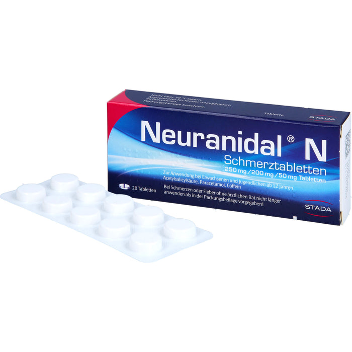 Neuranidal N Schmerztabletten, 20 pcs. Tablets