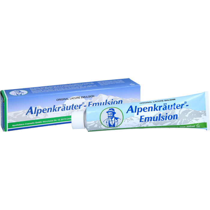 LACÚRE Alpenkräuter-Emulsion, 200 ml Solution