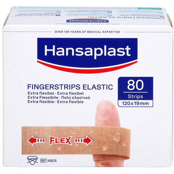 Hansaplast Elastic Finger Pflaster 80 Str, 80 St PFL