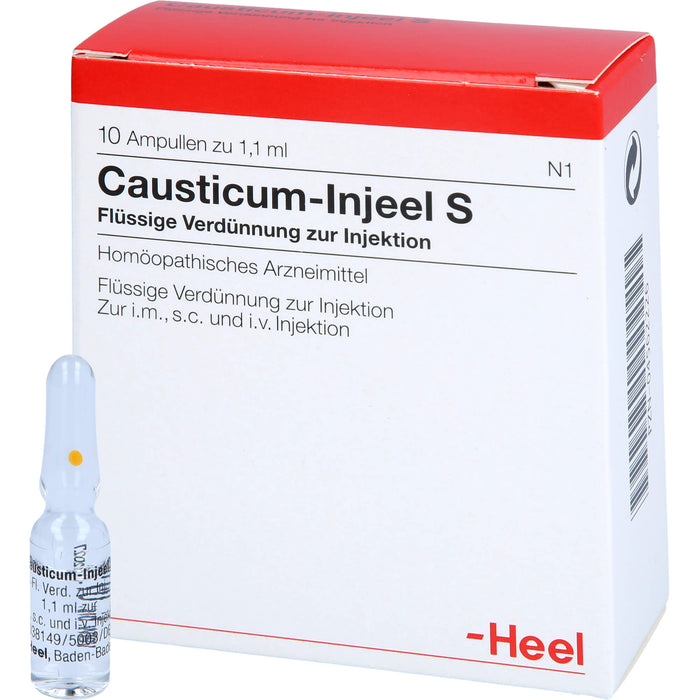 Causticum Injeel S Amp., 10 pcs. Ampoules