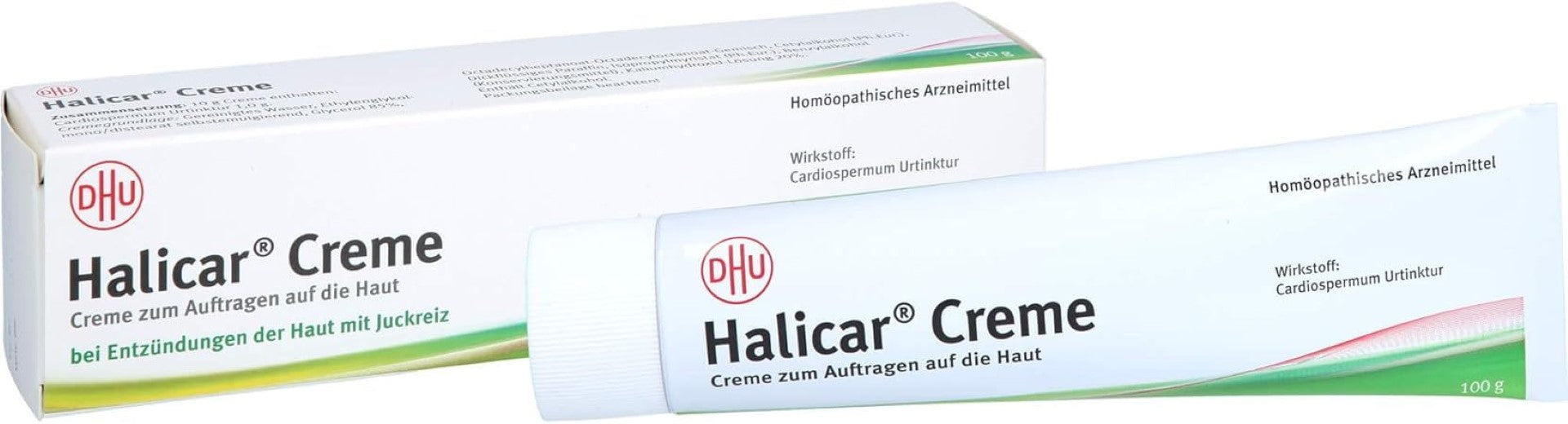 DHU Halicar Creme, bei Entzündungen der Haut mit Juckreiz, 100 g Cream