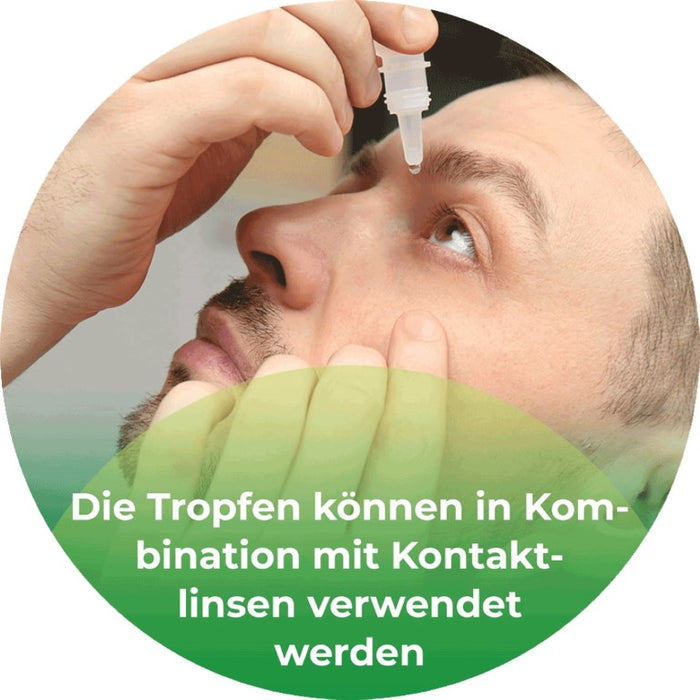 OCUTEARS Alo+ Augentropfen bei sensiblen Trockenen Augen mit Hyaluronsäure und Aloe vera, 15 St. Einzeldosispipetten