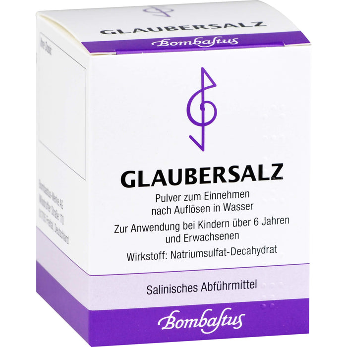 Bombastus Glaubersalz, 100 g Pulver