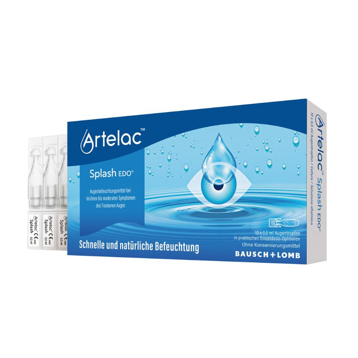 Artelac Splash Augentropfen EDO, 10 pcs. Single-dose pipettes