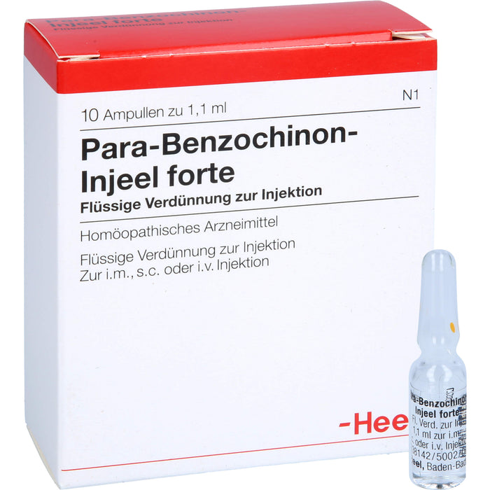 Para-Benzochinon-Injeel forte Inj.-Lsg., 10 St. Ampullen