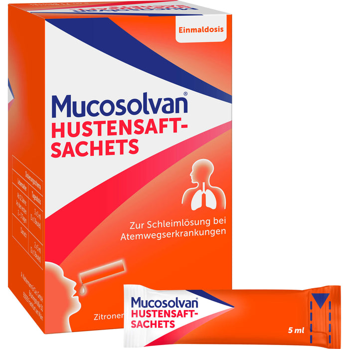 MUCOSOLVAN Hustensaft-Sachets, 21 pc Sachets