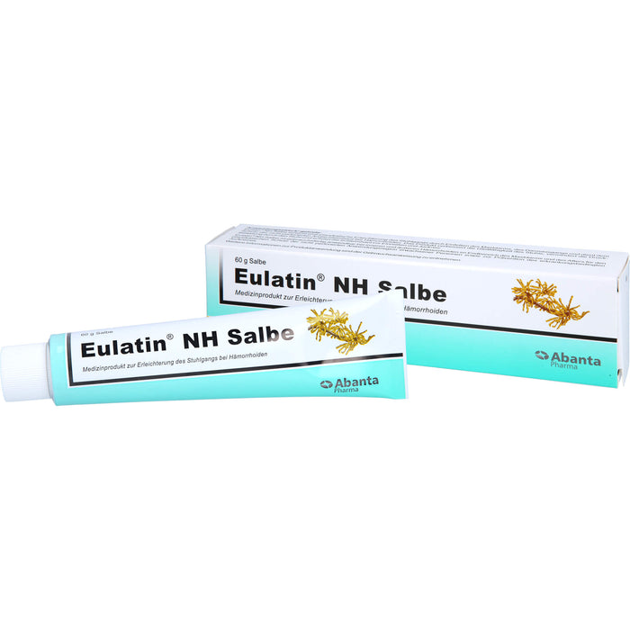 Eulatin NH Salbe zur Erleichterung des Stuhlgangs bei Hämorrhoiden, 60 g Ointment
